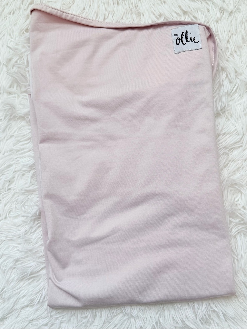 The Ollie World Ollie Swaddle Blush Pink Newborn - Picture 8 of 9